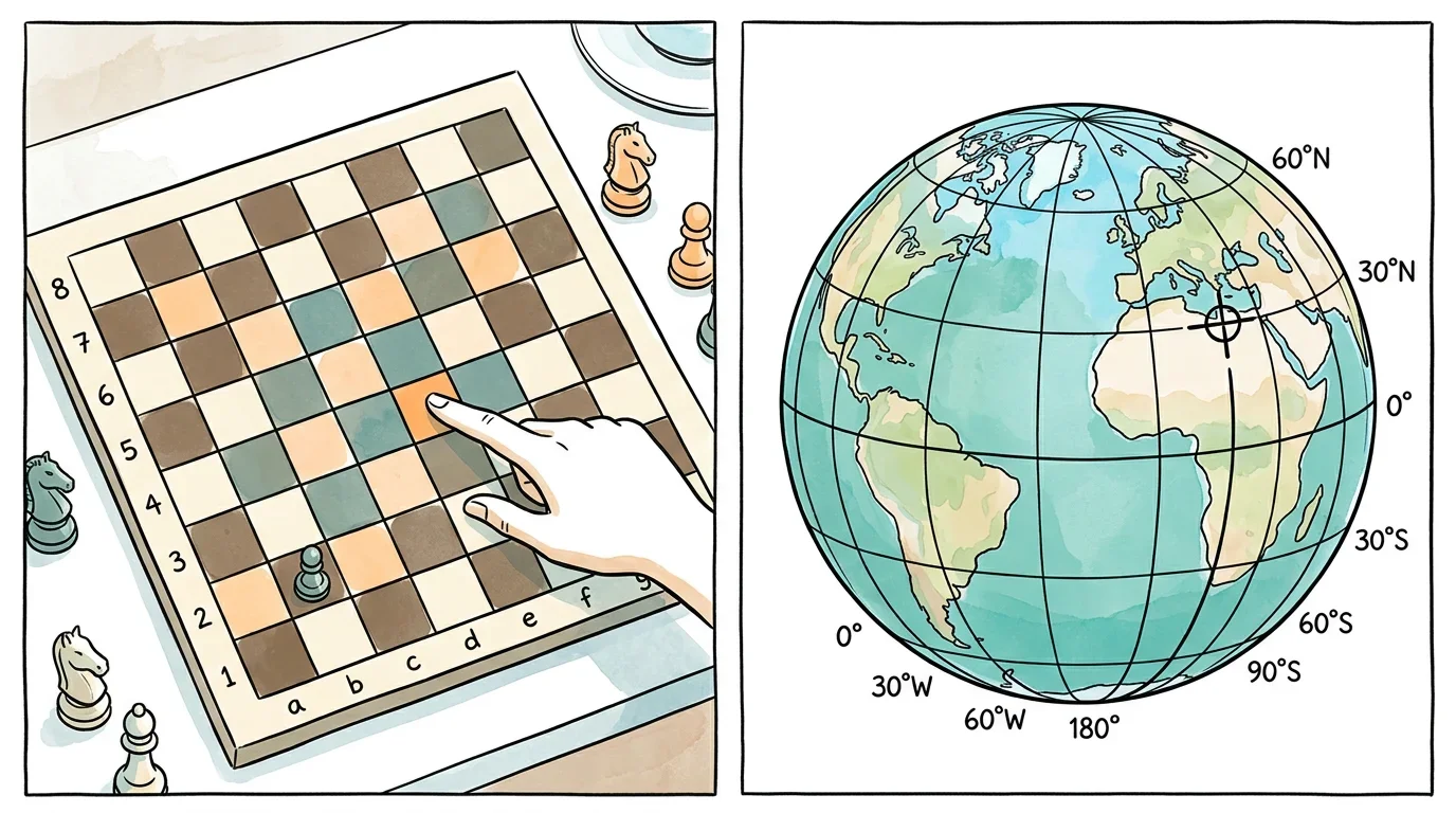 Longitudes and The Global Grid